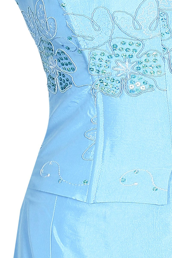 Sukienka FSU058 NIEBIESKI