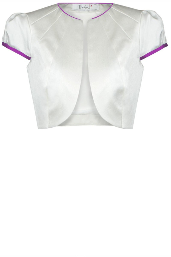 Bolerko FBL1114 EKRI+AMARANTOWY