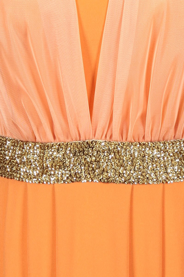 Sukienka FSU1080 POMARAŃCZOWY