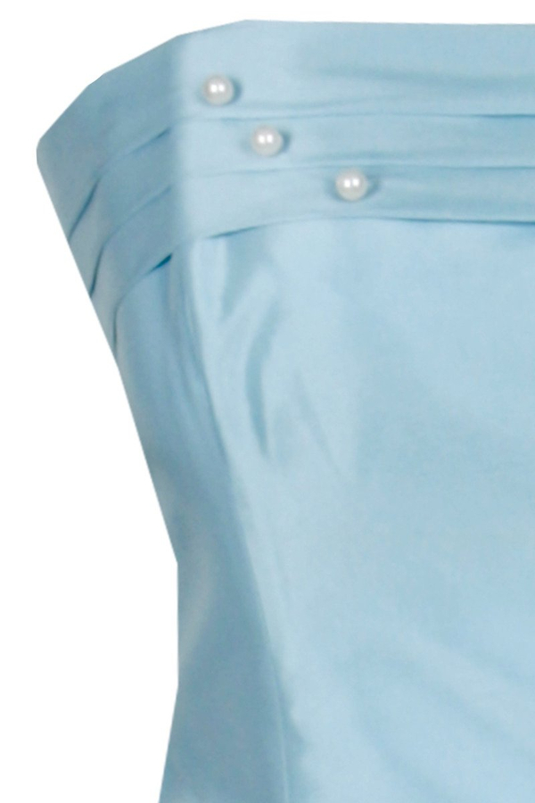 Sukienka FSU075 BŁEKITNY CIEMNY