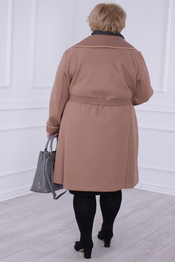 Płaszcz FPL1026 CAMEL