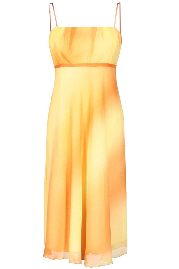 Sukienka FSU1118 POMARAŃCZOWY JASNY