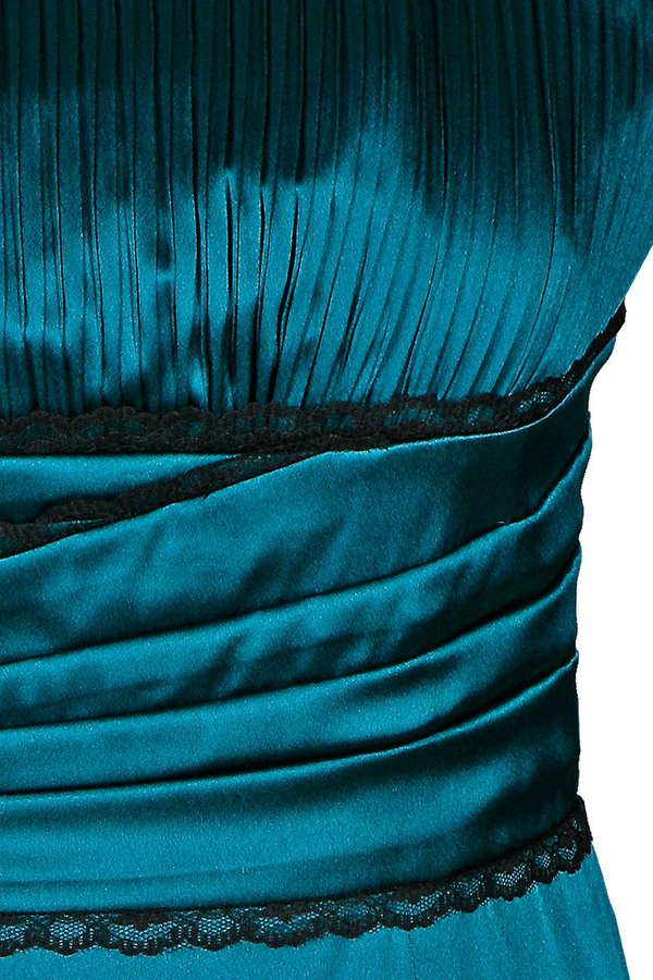 Sukienka FSU244 NIEBIESKI MORSKI