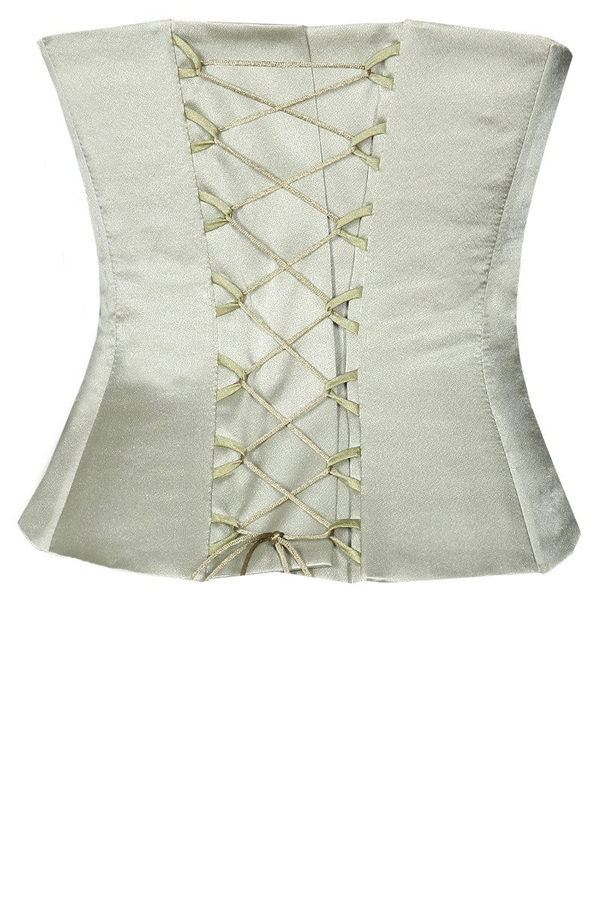 Gorset FGR042 ZIELONY ZGNIŁY JASNY