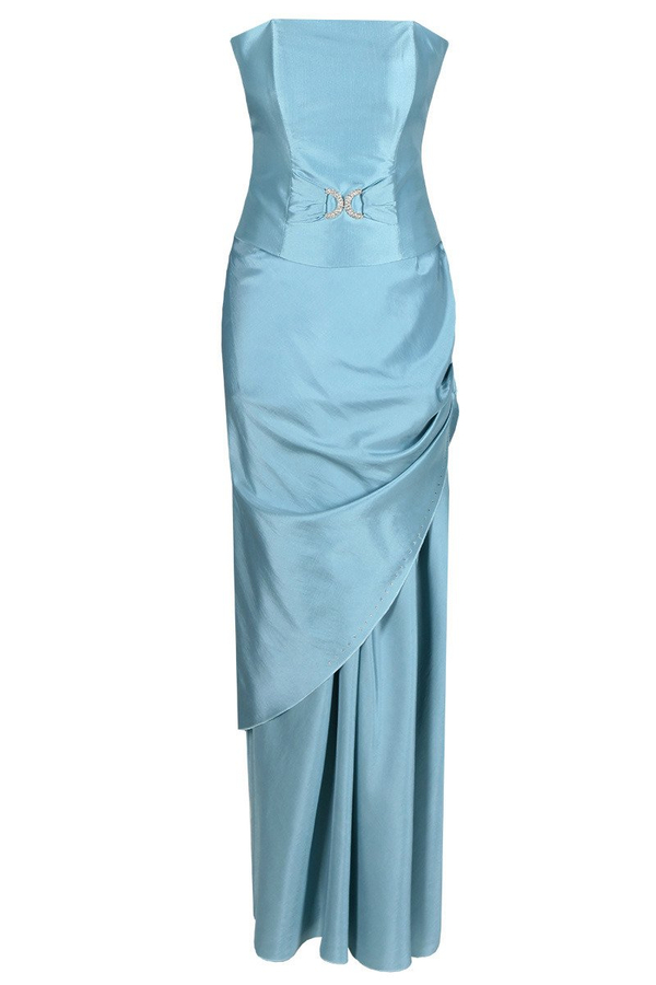 Sukienka FSU063 BŁĘKITNY CIEMNY