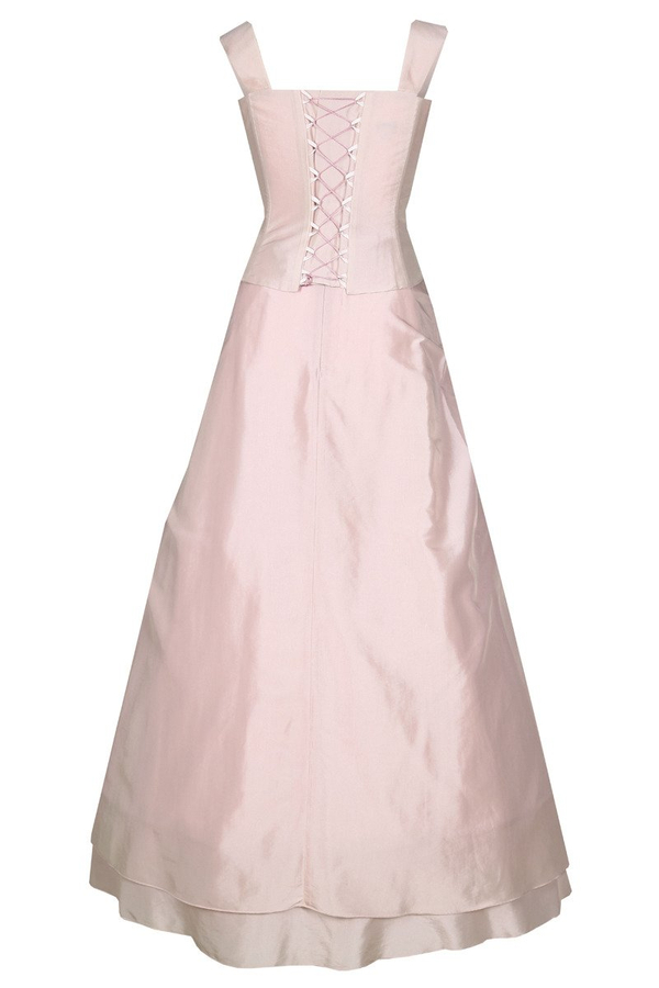 Sukienka FSU059 RÓŻ BLADY