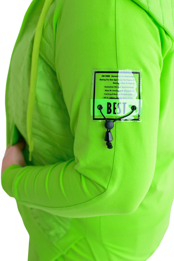 Kurtka FKU1077 SELEDYNOWY