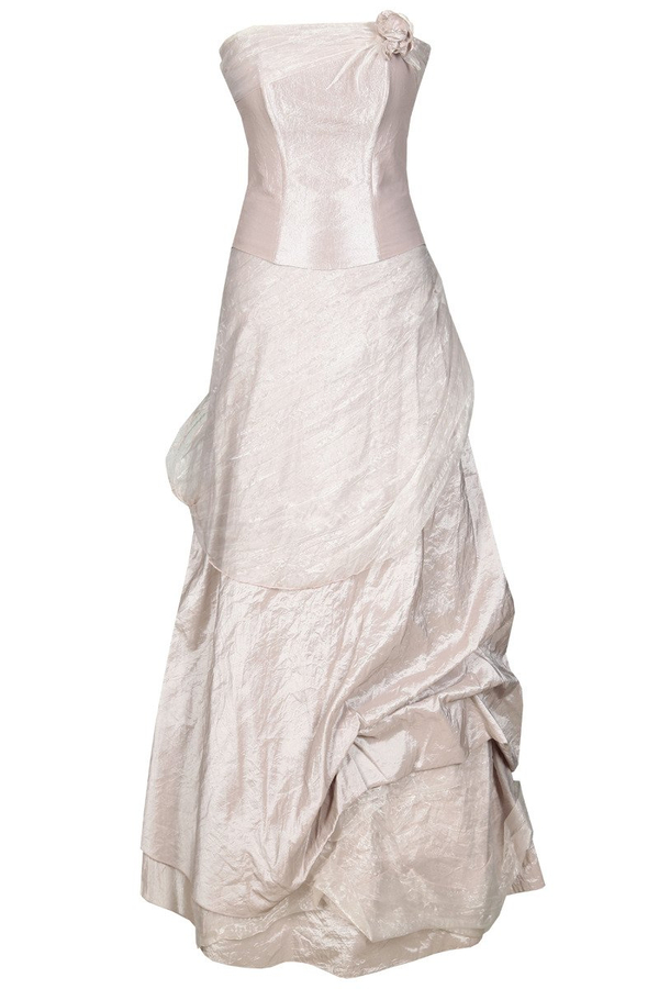 Sukienka FSU061 RÓŻOWY BLADY