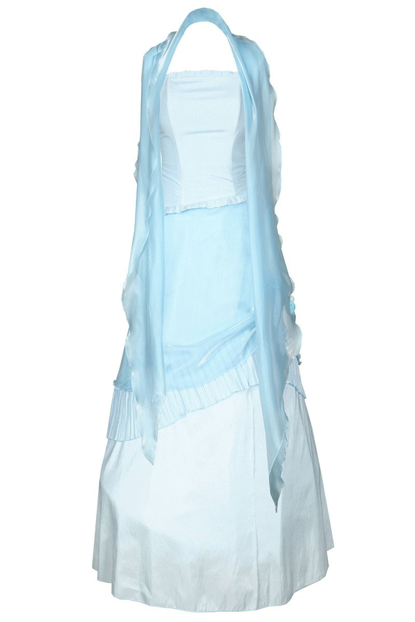 Sukienka FSU076 BŁEKITNY