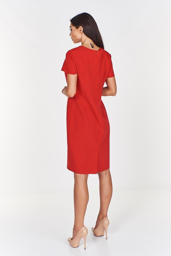 Sukienka FSU875 CZERWONY