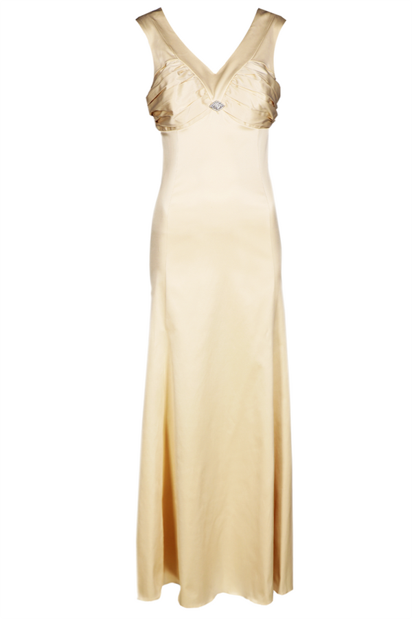 Dress FSU226 BEIGE