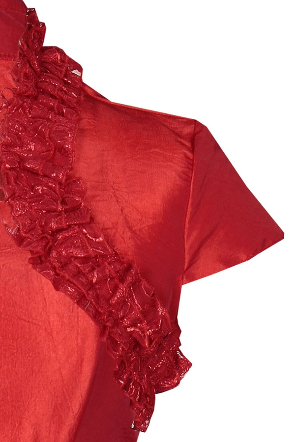 Sukienka FSU103 CZERWONY