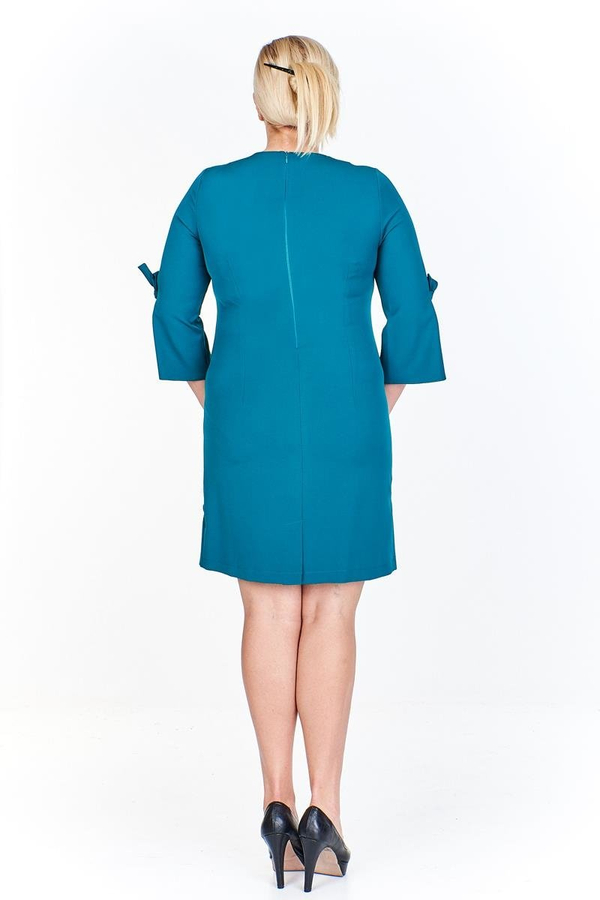 Sukienka FSU965 ZIELONY MORSKI