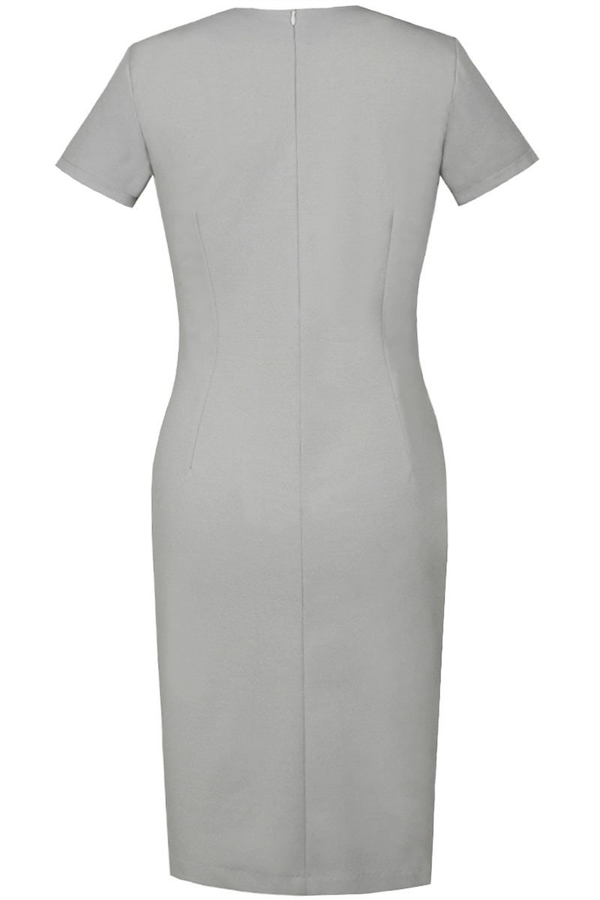 Sukienka FSU1113 SZARY JASNY