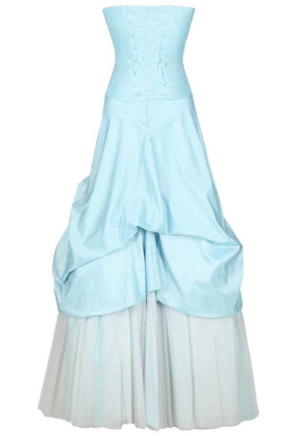 Sukienka FSU038 BŁĘKITNY