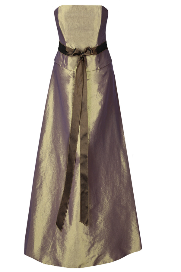 Sukienka FSU077 ZIELONY ZGNIŁY CIEMNY