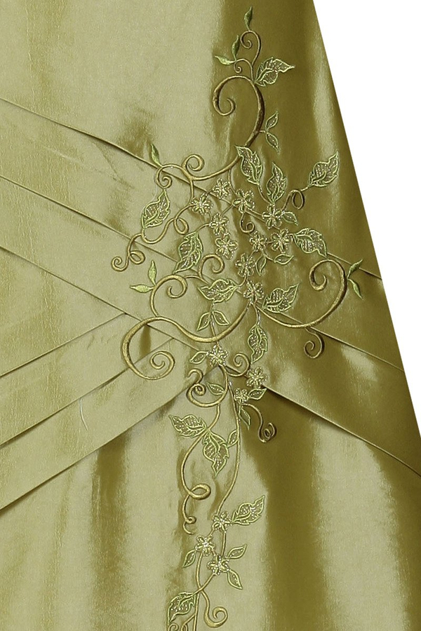 Sukienka FSU089 SELEDYNOWY CIEMNY