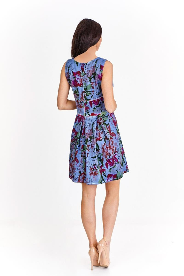 Sukienka FSU608 JEANSOWY wzór C