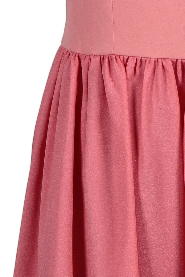 Sukienka FSU371 ŁOSOSIOWY JASNY