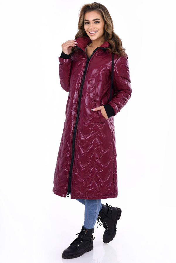 Płaszcz FPL1094 BORDOWY