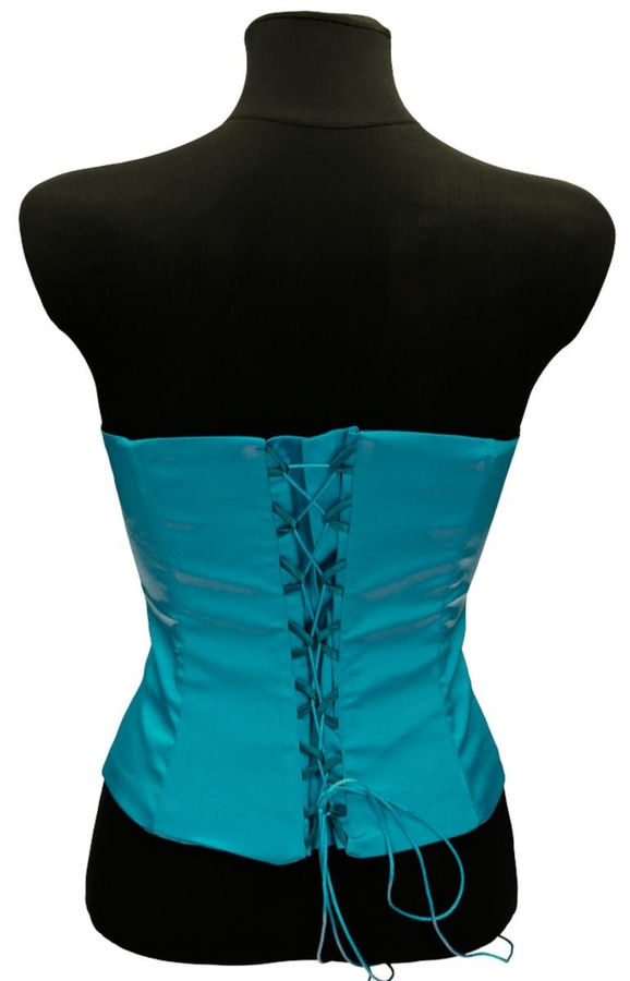 Gorset FGR042 TURKUSOWY CIEMNY