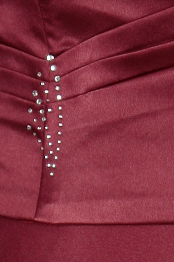 Sukienka FSU019 BURGUNDOWY