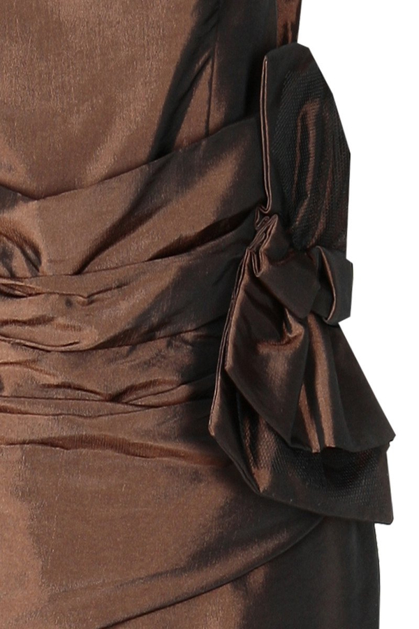 Sukienka FSU202 CZEKOLADOWY