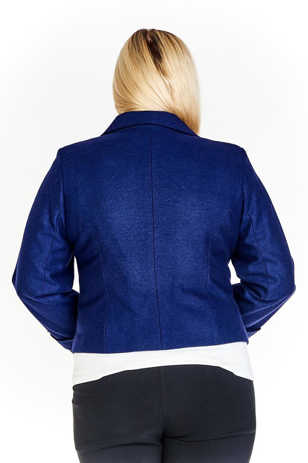 Żakiet FZA647 GRANATOWY