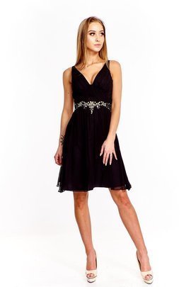 Suknia FSU704 CZARNY