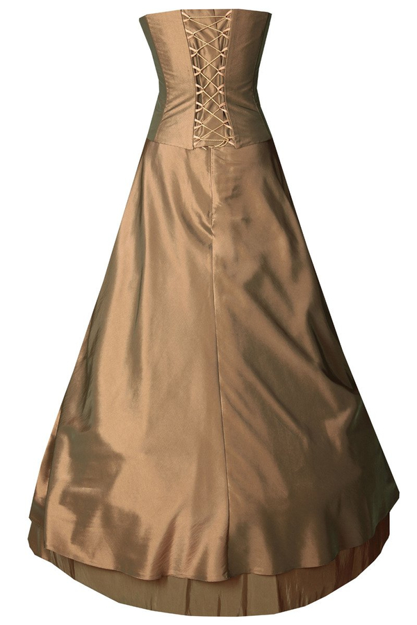 Sukienka FSU074 EKRI EKRI