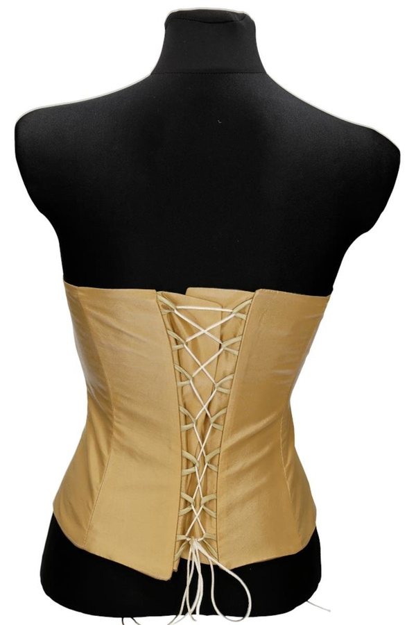 Gorset FGR042 SZAMPAN tafta