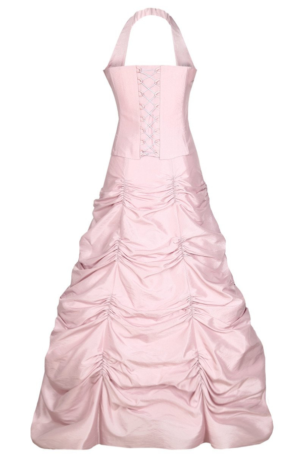 Sukienka FSU060 RÓŻOWY JASNY