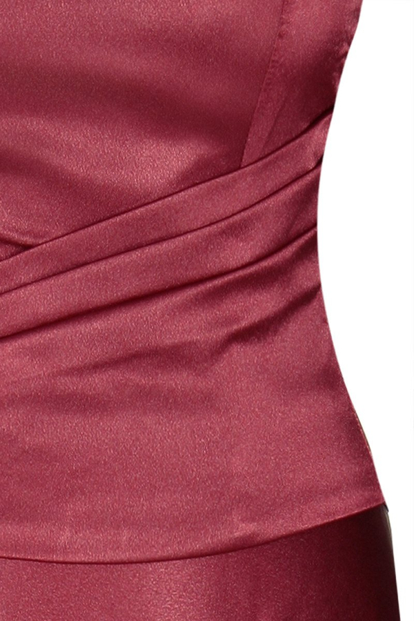 Sukienka FSU019 BORDOWY