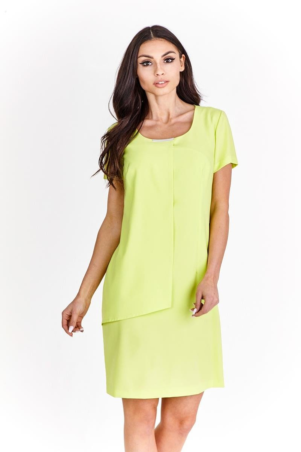 Sukienka FSU1111 LIMONKA