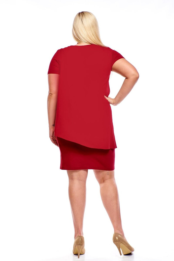 Sukienka FSU1001 BORDOWY