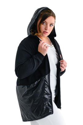 Kurtka FKU1071 CZARNY