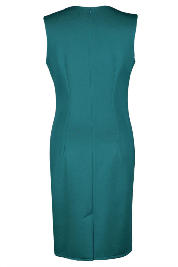 Sukienka FSU323 TURKUS CIEMNY