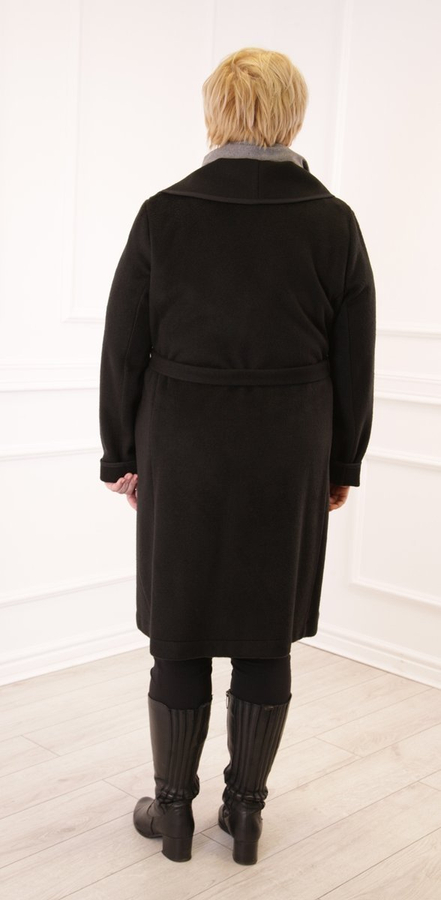 Płaszcz FPL1026 CZARNY