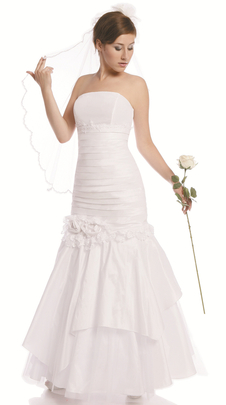 Suknia Ślubna FSS547 BIAŁY