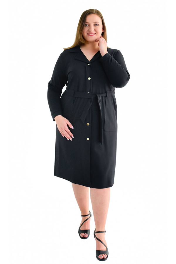 Sukienka FSU1065 CZARNY