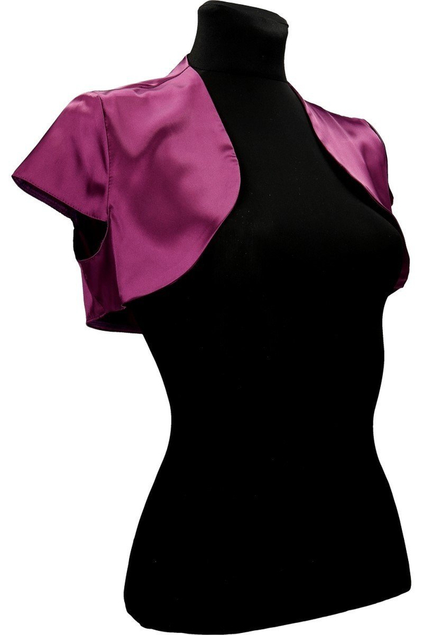 Bolerko FBL172  AMARANTOWY CIEMNY