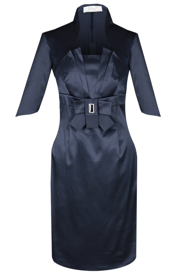 Sukienka FSU201 GRANATOWY